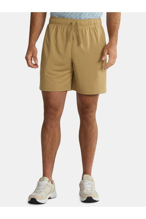 Men's and Big Men's Mesh Shorts, 7" Inseam, Sizes S-5XL