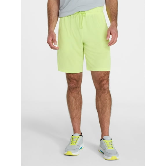 Athletic Works Men's and Big Men's Active Mesh Shorts, 9" Inseam, Sizes XS-5XL