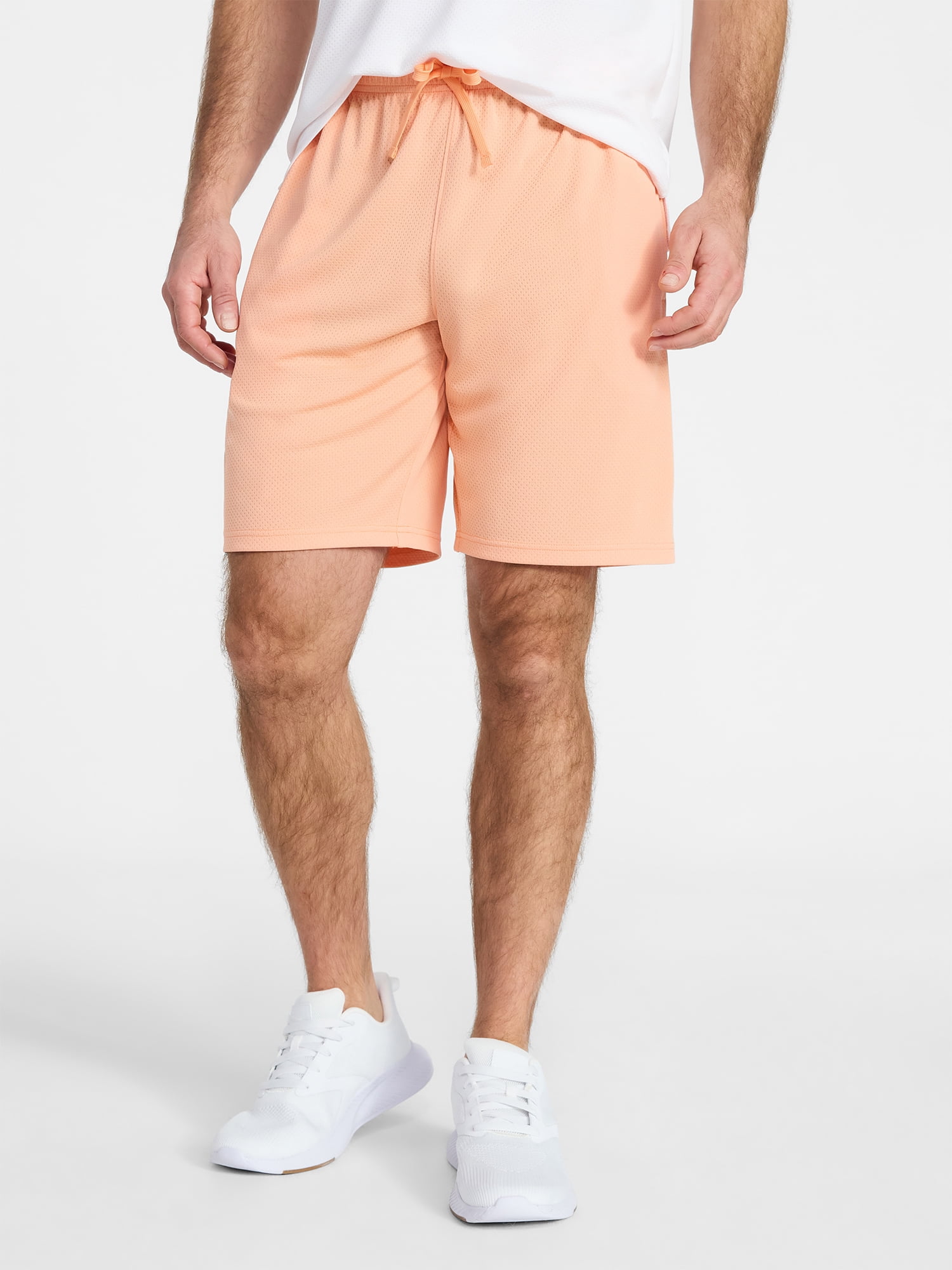 Athletic Works Men's and Big Men's Active Mesh Shorts, 9" Inseam, Sizes XS-5XL