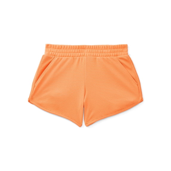 Athletic Works Little and Big Girls Active Shorts, Sizes 4-18 & Plus