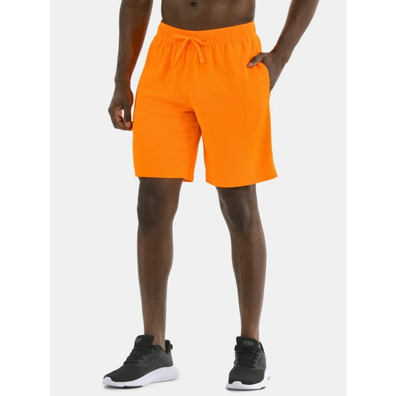 Athletic Works Men's and Big Men's Active Mesh Shorts, 9" Inseam, Sizes XS-5XL