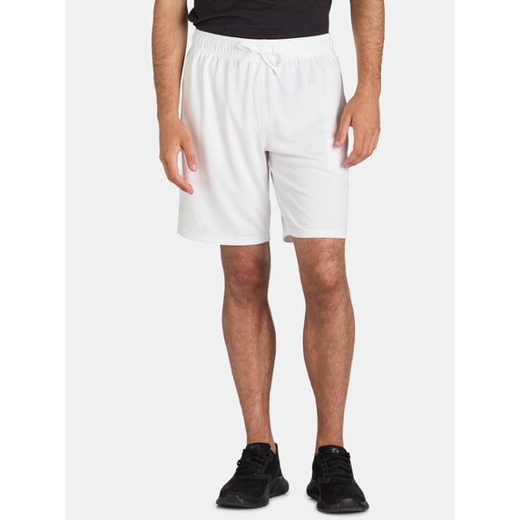 Athletic Works Men's and Big Men's Active Mesh Shorts, 9" Inseam, Sizes S-5XB