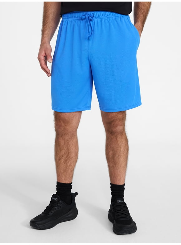 Men's and Big Men's Essential Active Shorts, 9" Inseam, Sizes S-3XL