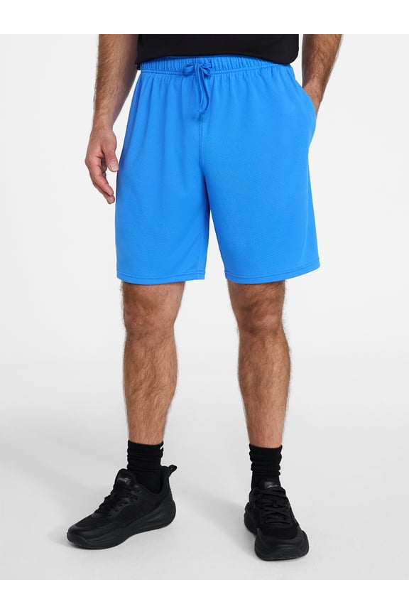 Men's and Big Men's Essential Active Shorts, 9" Inseam, Sizes S-3XL