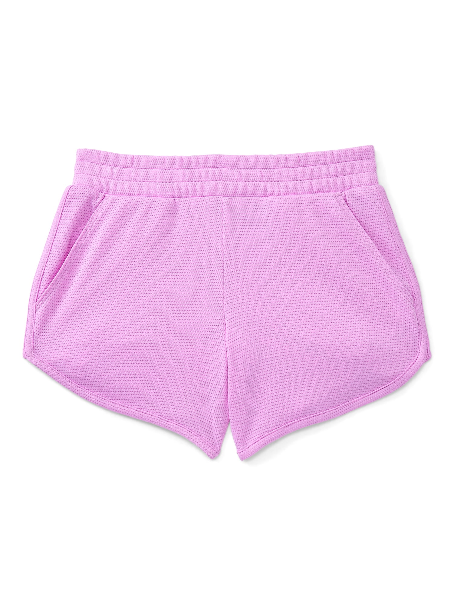 Athletic Works Little and Big Girls Active Shorts, Sizes 4-18 & Plus