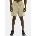 thumbnail image 1 of Athletic Works Men's and Big Men's Active Mesh Shorts, 9" Inseam, Sizes XS-5XL, 1 of 5