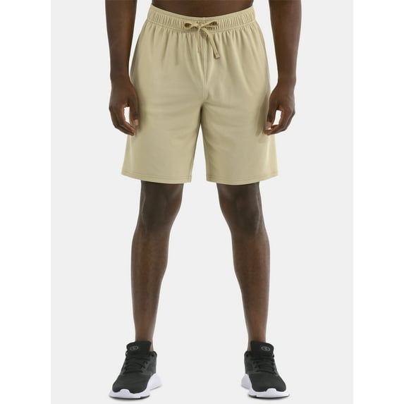 Athletic Works Men's and Big Men's Active Mesh Shorts, 9" Inseam, Sizes XS-5XL