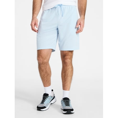 Athletic Works Men's and Big Men's Active Mesh Shorts, 9" Inseam, Sizes XS-5XB