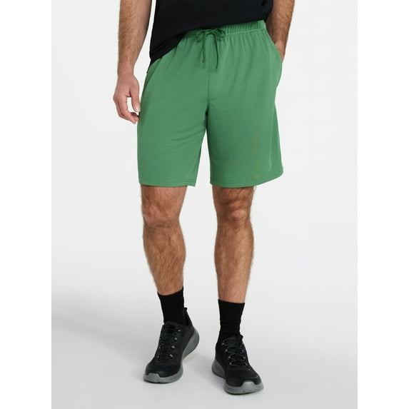 Athletic Works Men's and Big Men's Active Mesh Shorts, 9" Inseam, Sizes XS-5XL