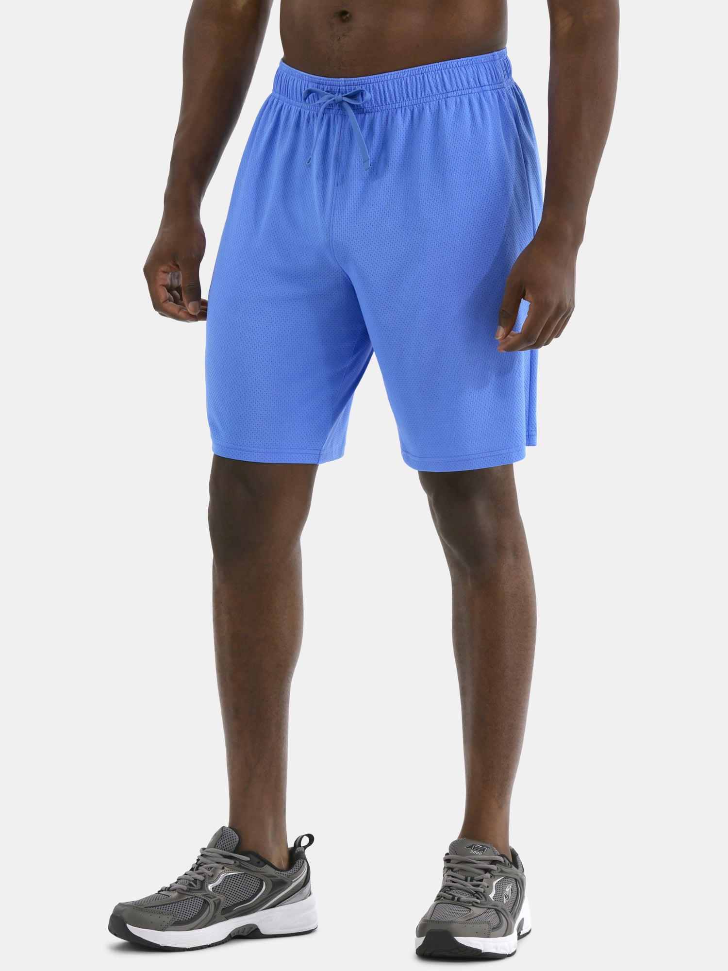 Athletic Works Men's and Big Men's Active Mesh Shorts, 9" Inseam, Sizes XS-5XL