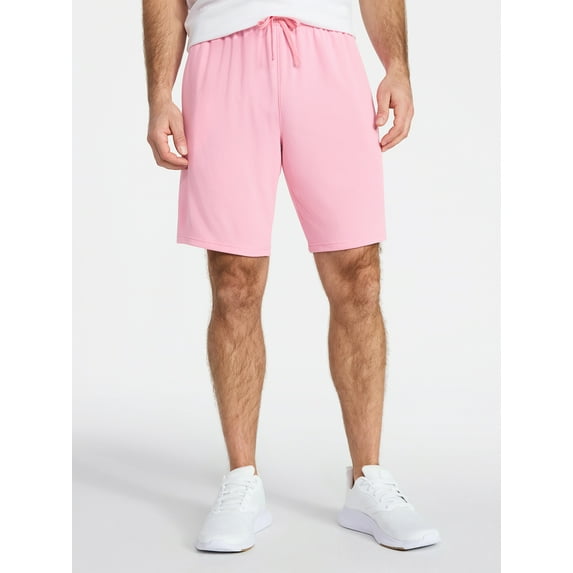 Athletic Works Men's and Big Men's Active Mesh Shorts, 9" Inseam, Sizes XS-5XL