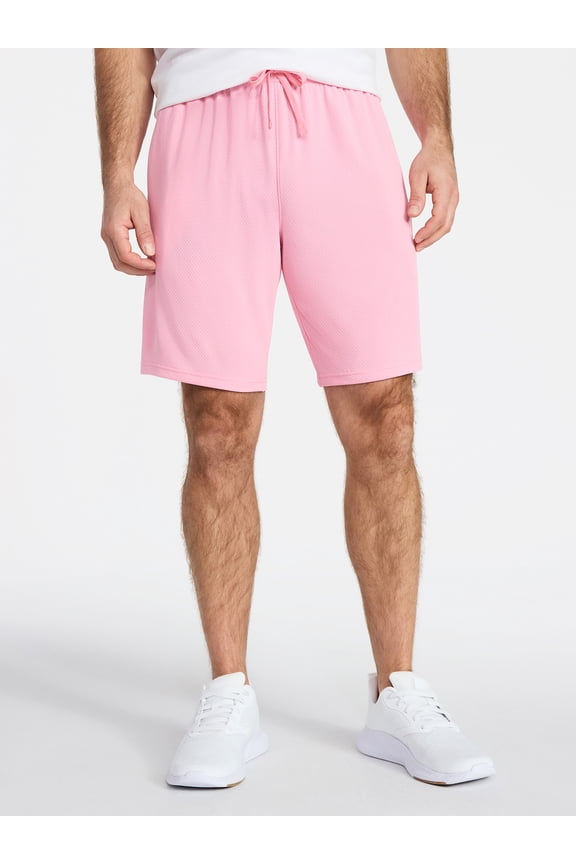 Men's and Big Men's Essential Active Shorts, 9" Inseam, Sizes S-3XL