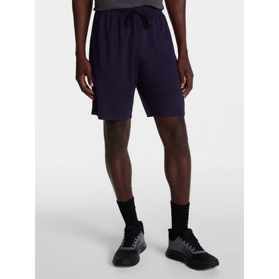 Athletic Works Men's and Big Men's Active Mesh Shorts, 9" Inseam, Sizes S-5XB