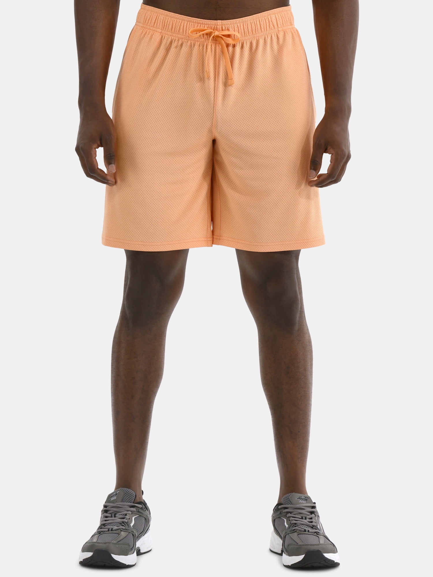 Athletic Works Men's and Big Men's Active Mesh Shorts, 9" Inseam, Sizes XS-5XL