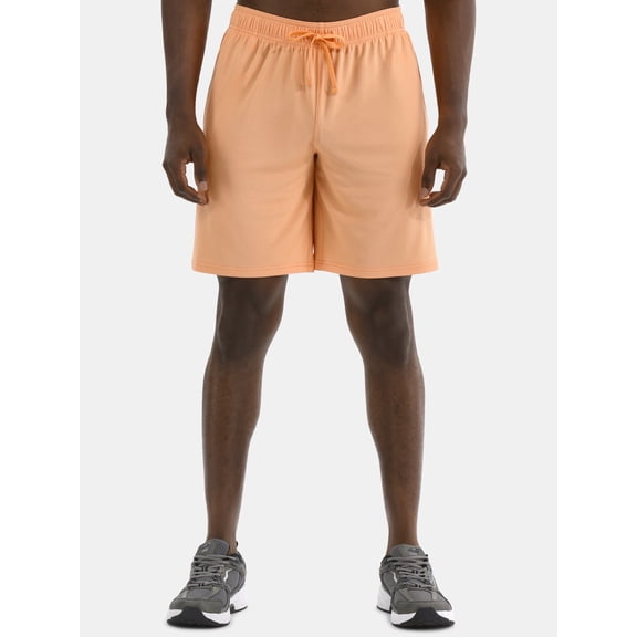 Athletic Works Men's and Big Men's Active Mesh Shorts, 9" Inseam, Sizes XS-5XL
