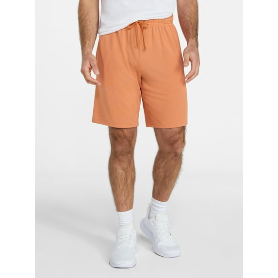 Athletic Works Men's and Big Men's Essential Active Shorts, 9" Inseam, Sizes S-3XL