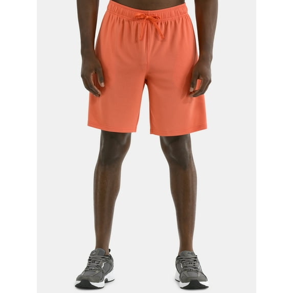 Athletic Works Men's and Big Men's Active Mesh Shorts, 9" Inseam, Sizes XS-5XL