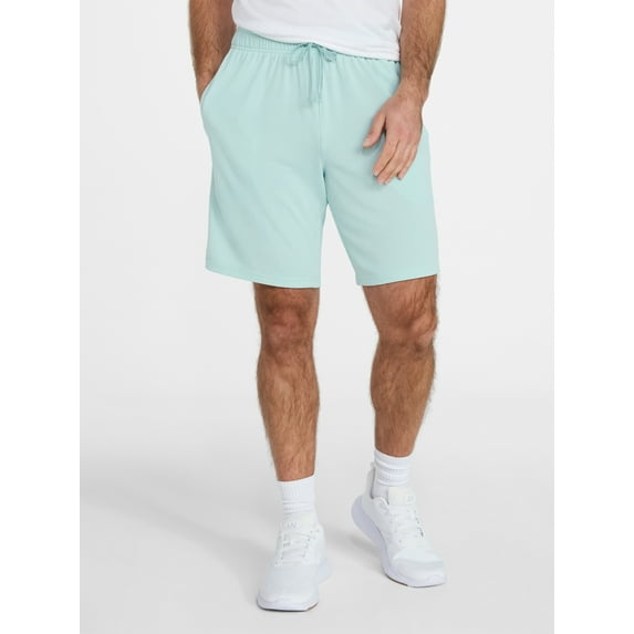 Athletic Works Men's and Big Men's Active Mesh Shorts, 9" Inseam, Sizes XS-5XL