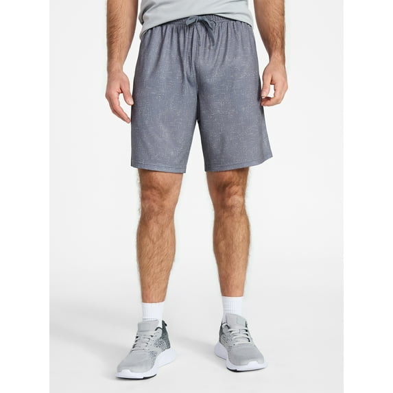 Athletic Works Men's and Big Men's Active Mesh Shorts, 9" Inseam, Sizes XS-5XL