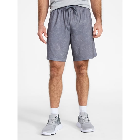 Athletic Works Men's and Big Men's Active Mesh Shorts, 9" Inseam, Sizes XS-5XL