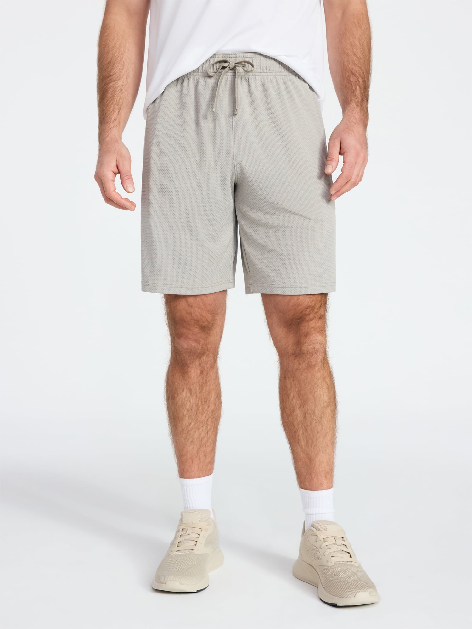 Athletic Works Men's and Big Men's Active Mesh Shorts, 9" Inseam, Sizes XS-5XL