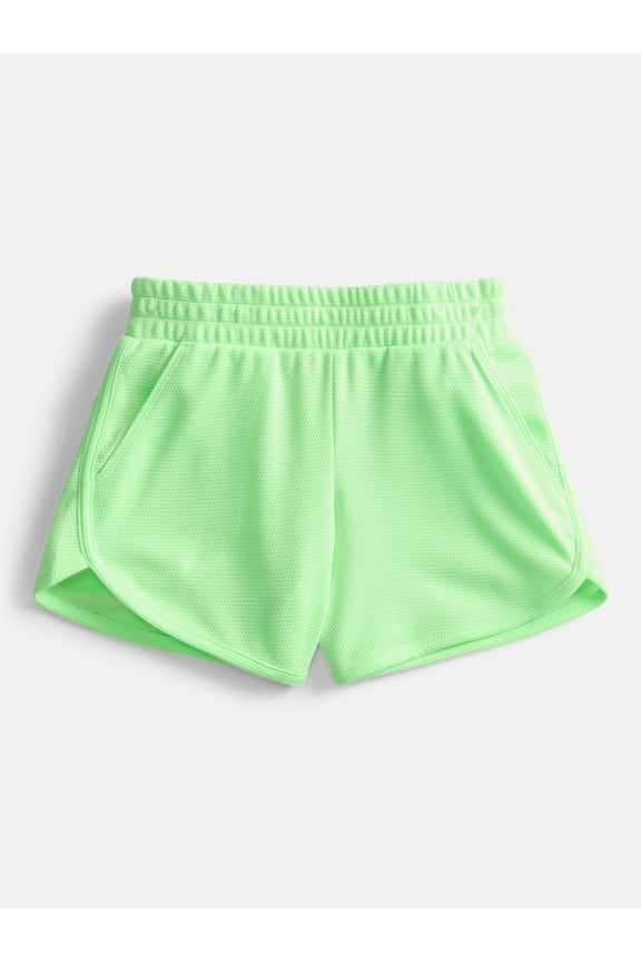 Girls Active Core Shorts, Sizes 4-18 Plus