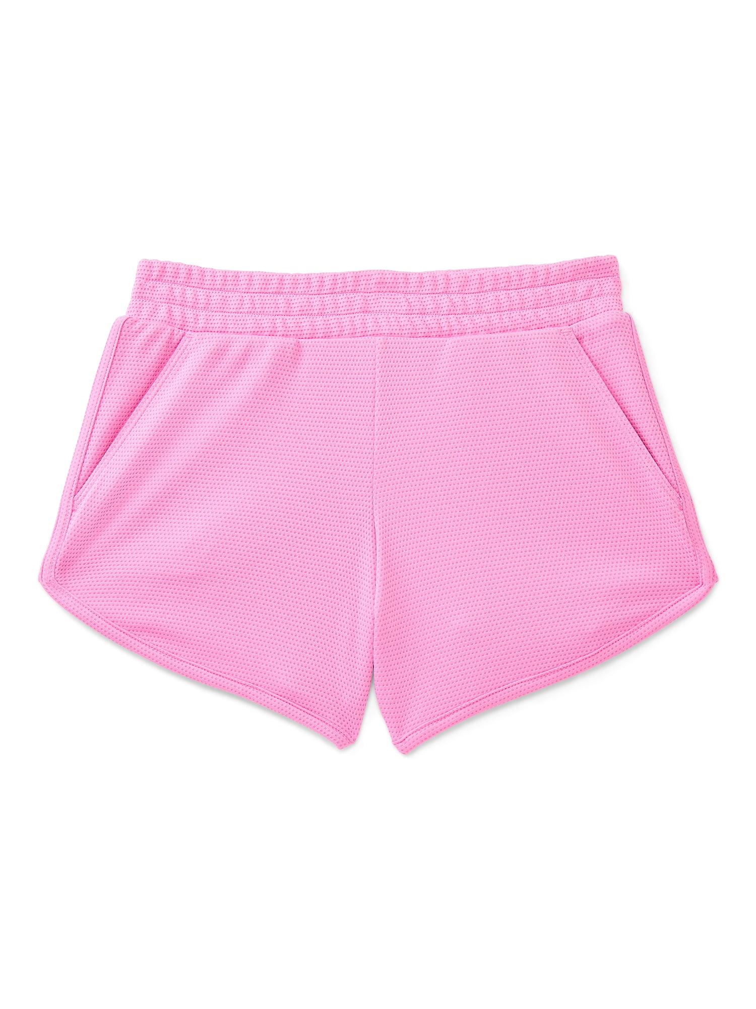 Athletic Works Little and Big Girls Active Shorts, Sizes 4-18 & Plus