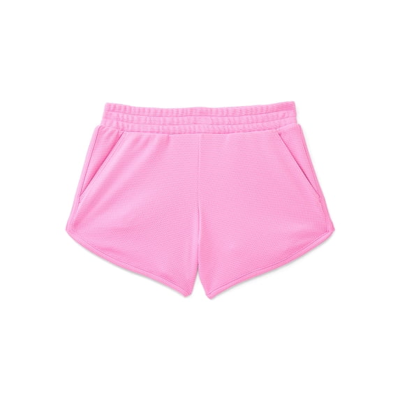 Athletic Works Little and Big Girls Active Shorts, Sizes 4-18 & Plus