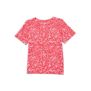 Athletic Works Girls Active Tee with Short Sleeves, Sizes 4-18 & Plus