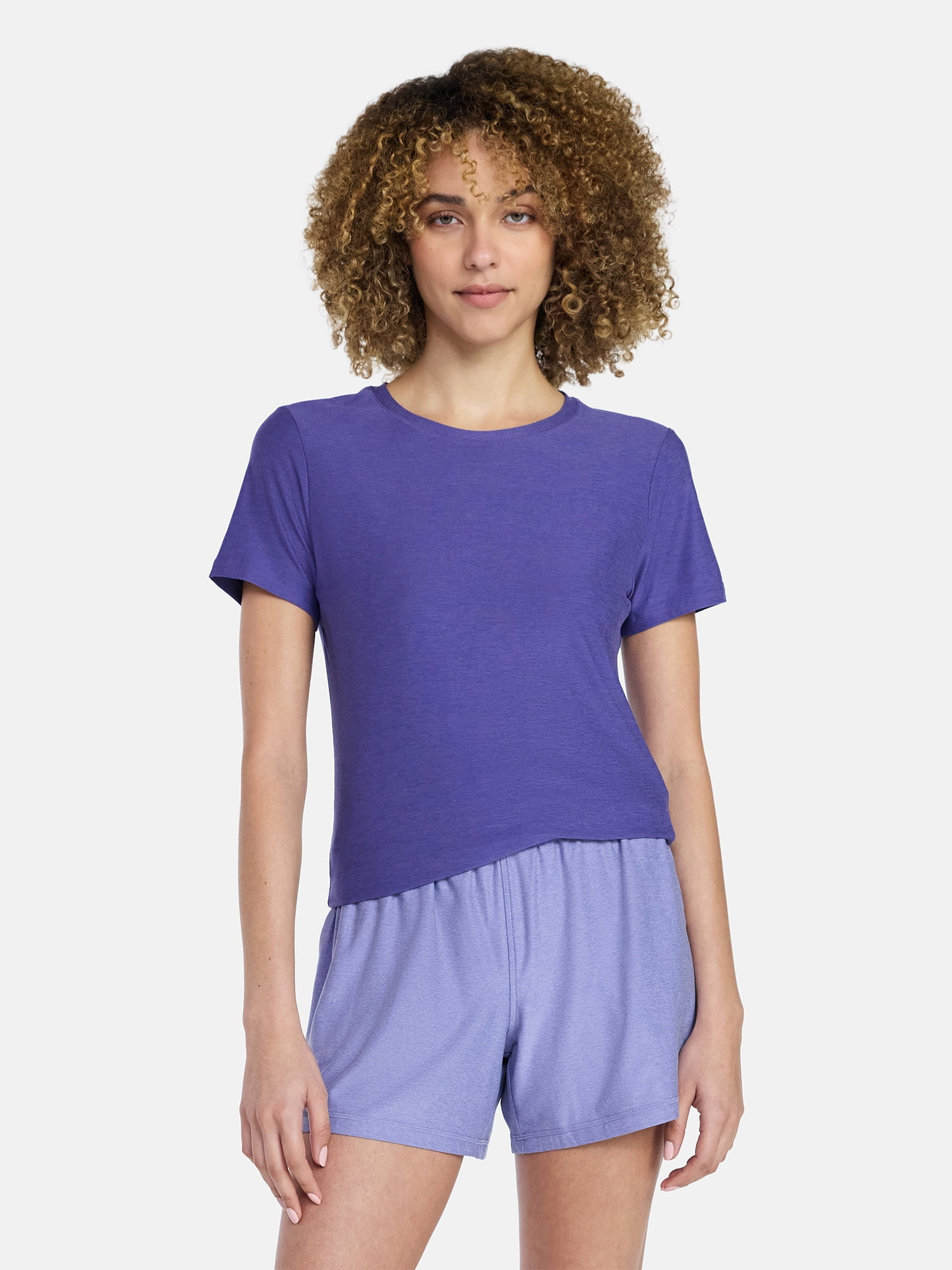 Athletic Works Women's and Women's Plus Performance ButterCore Tee, Sizes XS-4X