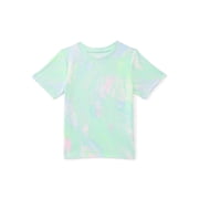 Athletic Works Girls Active Tee with Short Sleeves, Sizes 4-18 & Plus