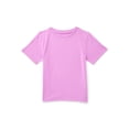 thumbnail image 1 of Athletic Works Girls Active Tee with Short Sleeves, Sizes 4-18 & Plus, 1 of 3
