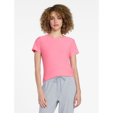 Athletic Works Women's and Women's Plus Performance ButterCore Tee, Sizes XS-4X
