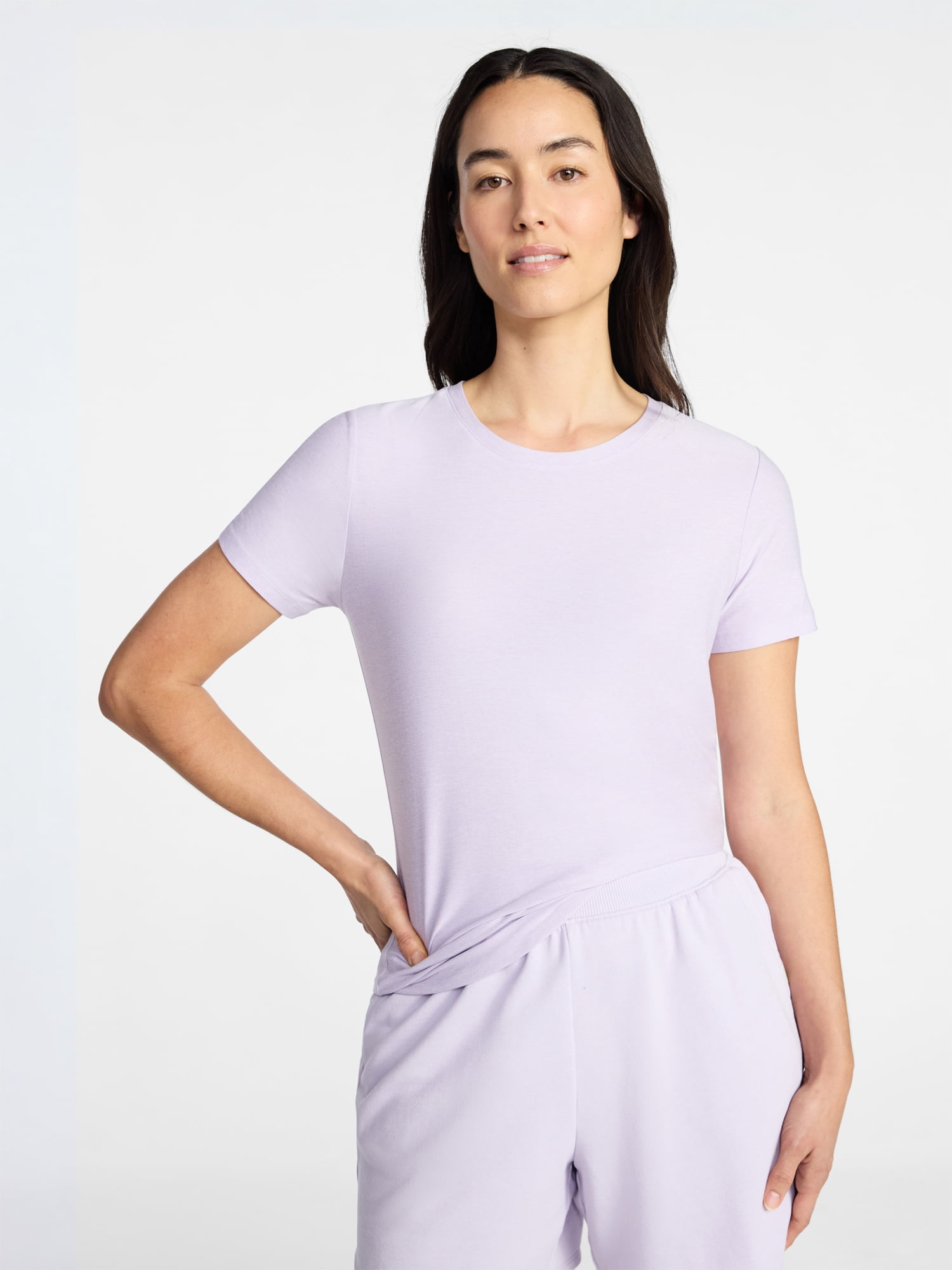 Athletic Works Women's and Women's Plus Performance ButterCore Tee, Sizes XS-4X