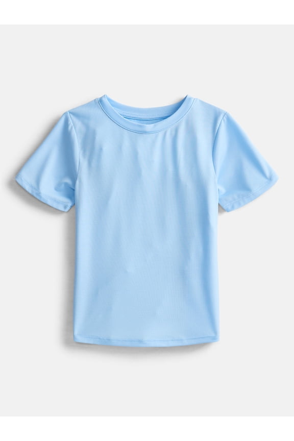 Girls Active Tee with Short Sleeves, Sizes 4-18 & Plus