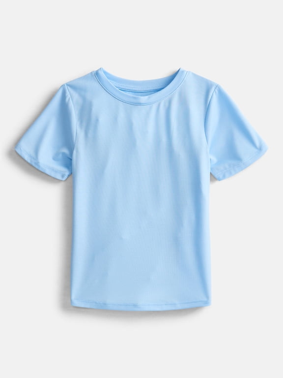 Girls Active Tee with Short Sleeves, Sizes 4-18 & Plus