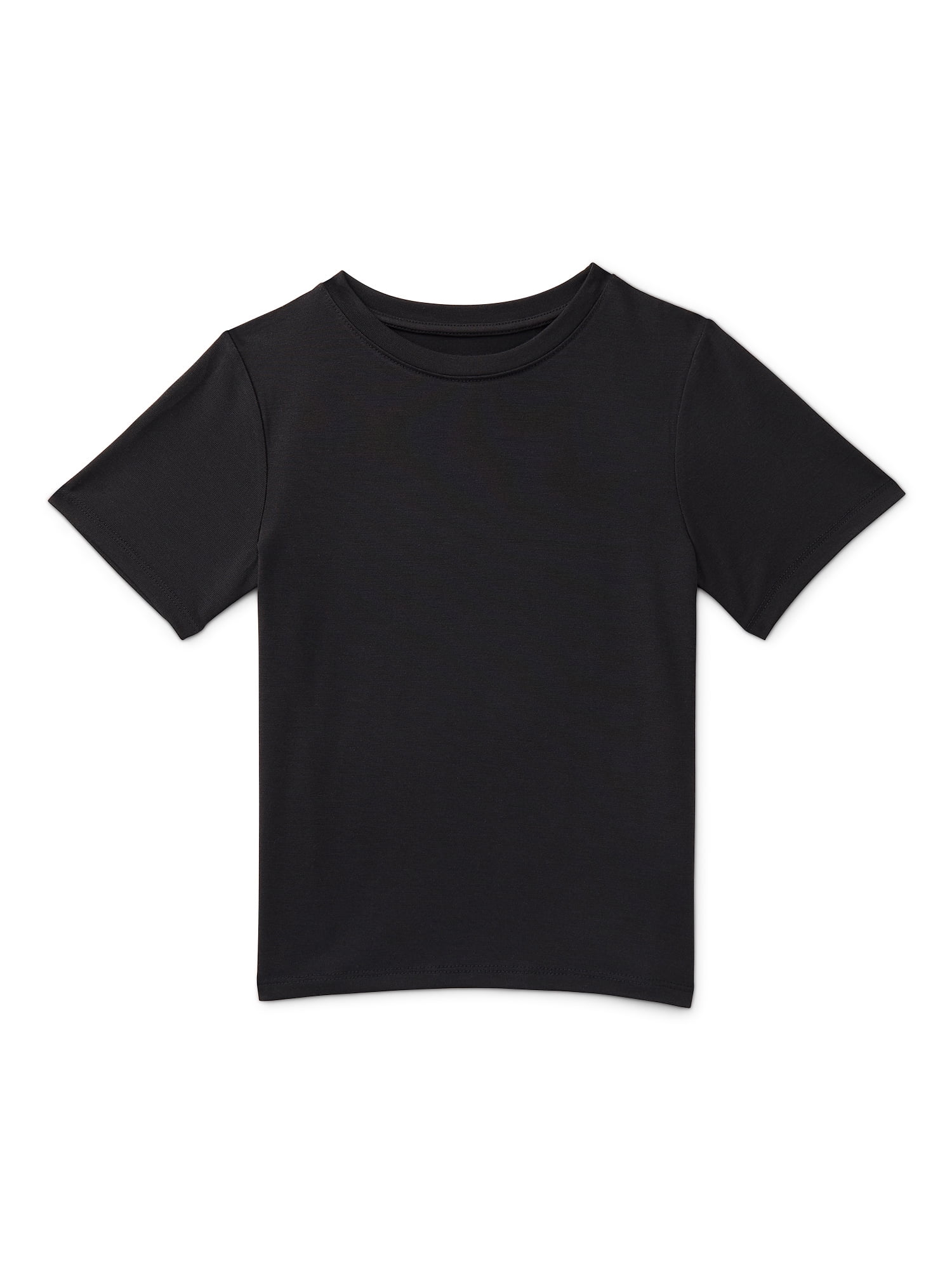 Athletic Works Girls Active Tee with Short Sleeves, Sizes 4-18 & Plus