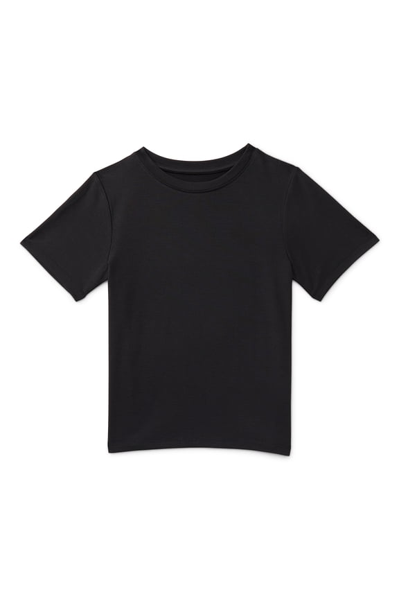 Girls Active Tee with Short Sleeves, Sizes 4-18 & Plus