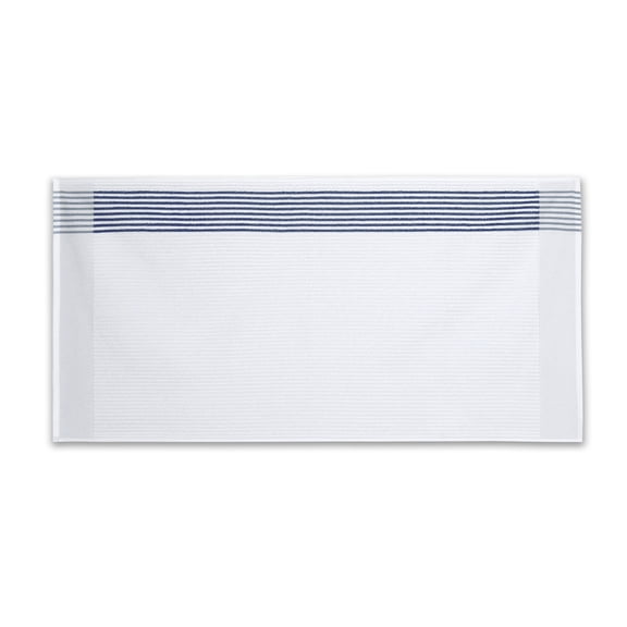 Athletic Works Cotton Golf Towel with Caddy Clip, Blue Stripe