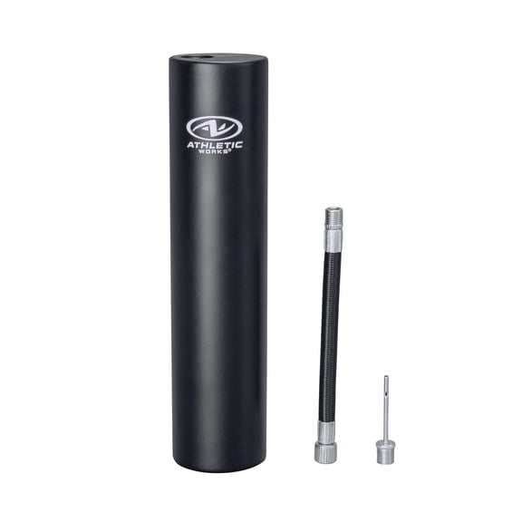 Athletic Works Electric Sports Ball Pump with Hose & Inflation Needle, Battery-Operated