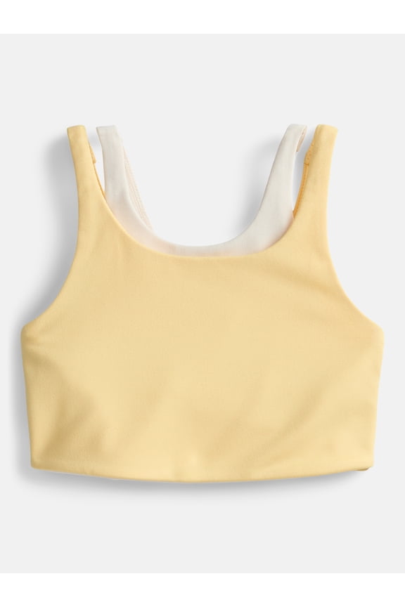 Girls Active Fashion Sports Bra, Sizes 4-18 & Plus