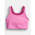 thumbnail image 1 of Athletic Works Girl’s Active Fashion Sports Bra, Sizes 4-18 & Plus, 1 of 3