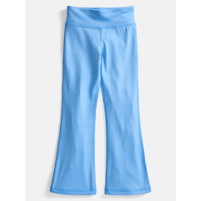 Athletic Works Girls Active Flare Leggings, Sizes 4-18 & Plus