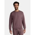thumbnail image 1 of Athletic Works Men's and Big & Tall Men's Fleece Crewneck Sweatshirt, Sizes XS-5XLT, 1 of 6
