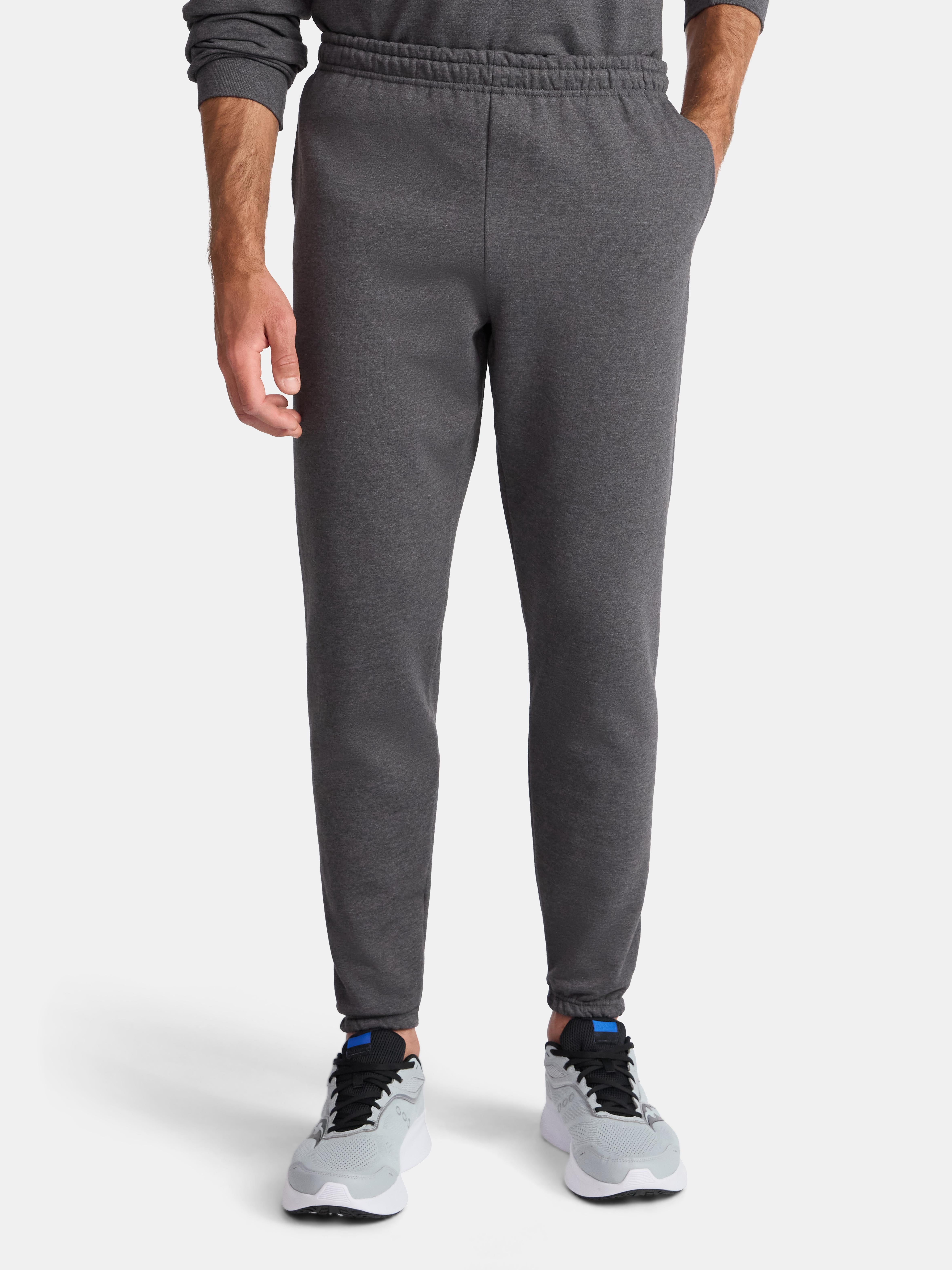 Athletic Works Men's & Big Men's Fleece Elastic Bottom