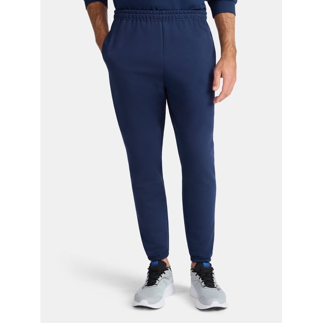 Athletic Works Men's and Big Men's Fleece Jogger Sweatpants, Sizes XS-5XL