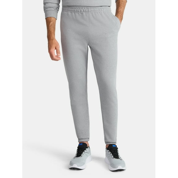 Athletic Works Men's and Big Men's Fleece Jogger Sweatpants, Sizes XS-5XL