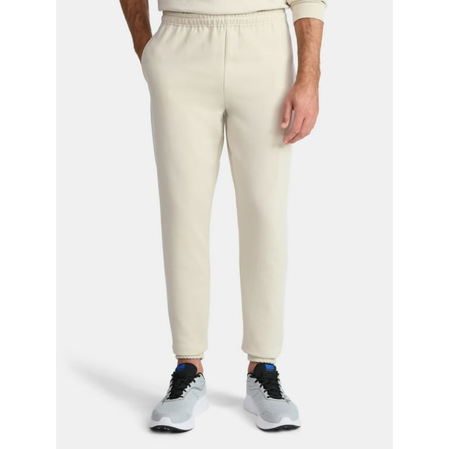 Athletic Works Men's and Big Men's Fleece Jogger Sweatpants, Sizes XS-5XL