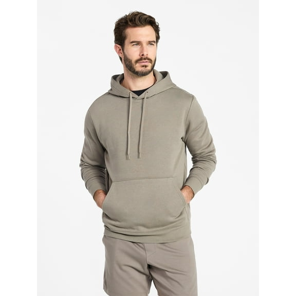 Athletic Works Men's & Big & Tall Men’s Fleece Hoodie Sweatshirt, Sizes XS-4XLT