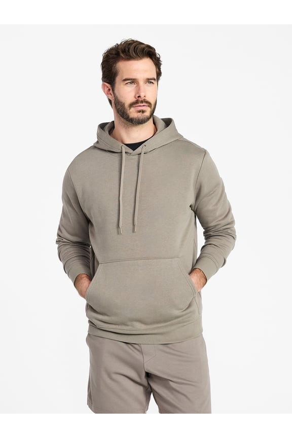 Men's & Big & Tall Men's Fleece Hoodie Sweatshirt, Sizes XS-4XLT